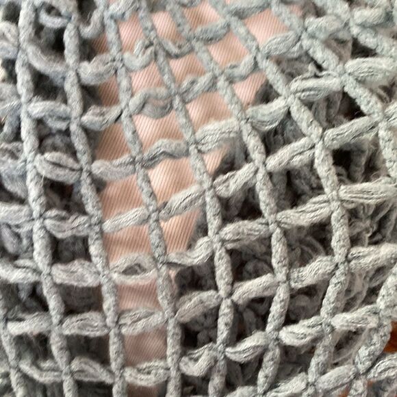 Anthropologie Evelyn K New York Open Weave Infinity Neck Scarf - Picture 4 of 9